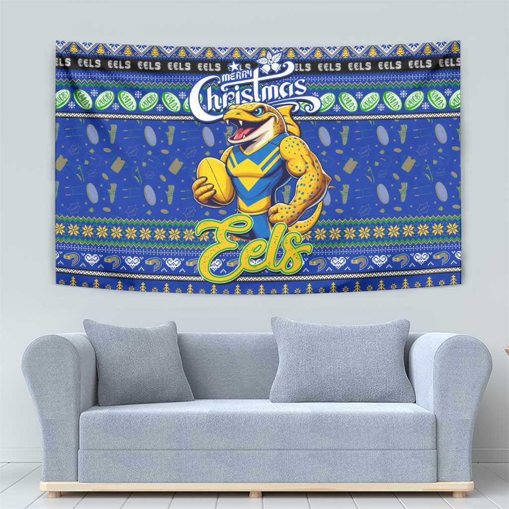 Eels Rugby Xmas Tapestry Australia NRL Mascot