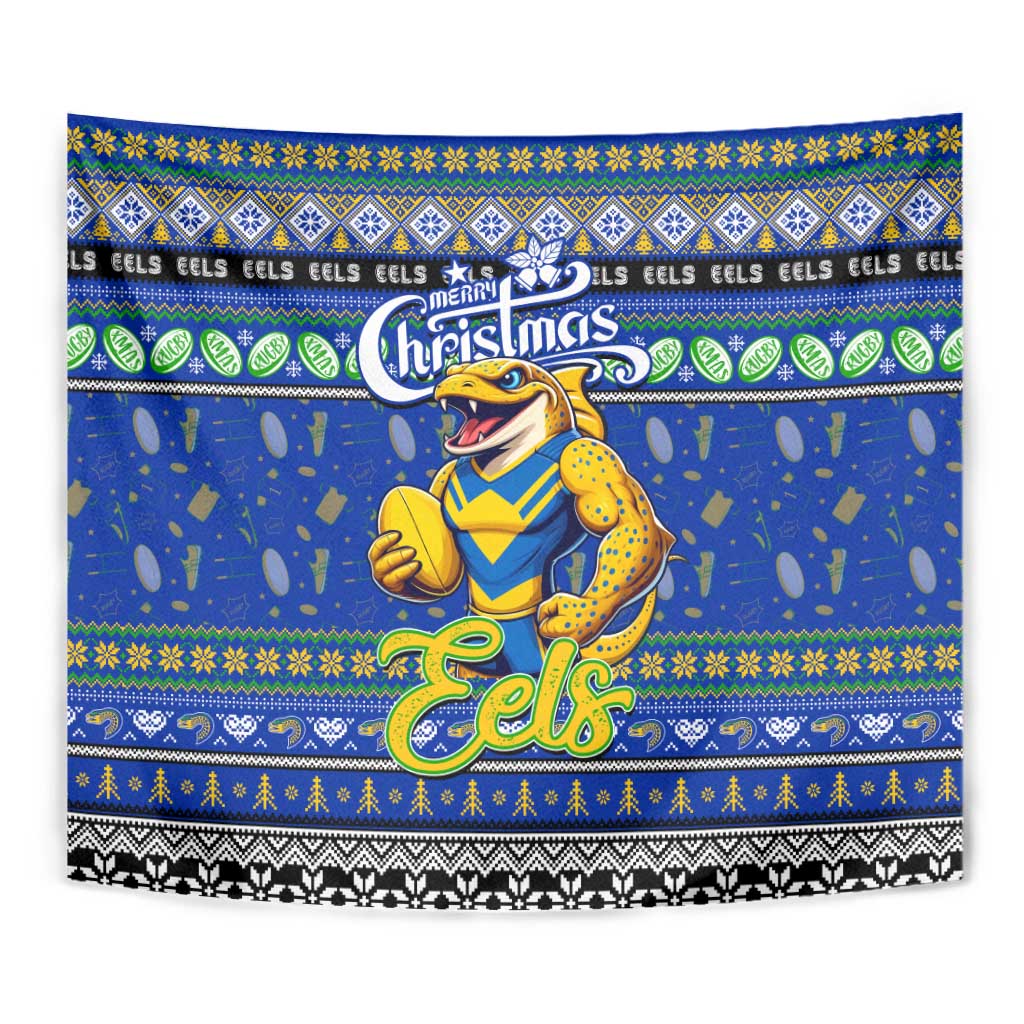 Eels Rugby Xmas Tapestry Australia NRL Mascot