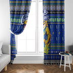 Eels Rugby Xmas Window Curtain Australia NRL Mascot