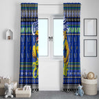 Eels Rugby Xmas Window Curtain Australia NRL Mascot