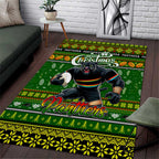 Panthers Rugby Xmas Area Rug Australia NRL Mascot
