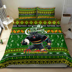 Panthers Rugby Xmas Bedding Set Australia NRL Mascot