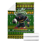 Panthers Rugby Xmas Blanket Australia NRL Mascot