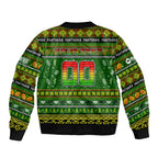 Personalized Panthers Rugby Xmas Bomber Jacket Australia NRL Mascot