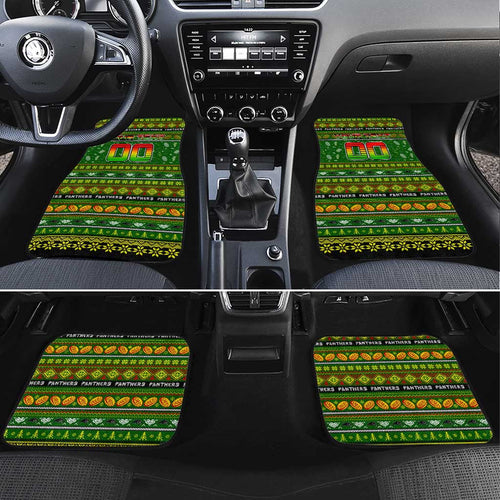 Panthers Rugby Xmas Car Mats Australia NRL Mascot