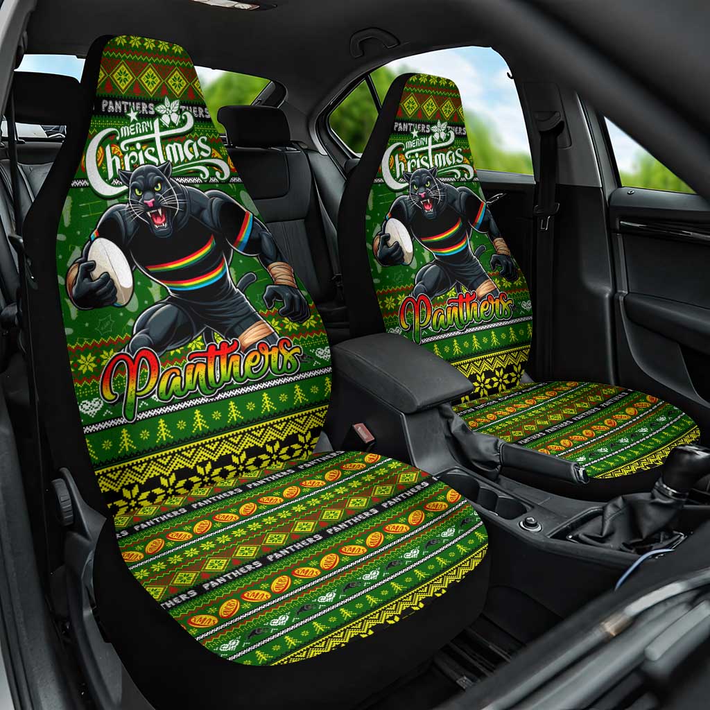 Panthers Rugby Xmas Car Seat Cover Australia NRL Mascot