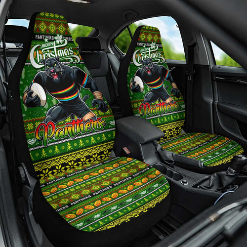 Panthers Rugby Xmas Car Seat Cover Australia NRL Mascot