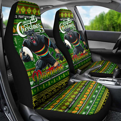Panthers Rugby Xmas Car Seat Cover Australia NRL Mascot