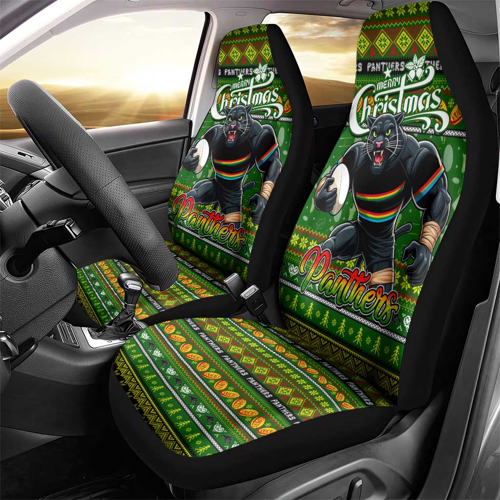 Panthers Rugby Xmas Car Seat Cover Australia NRL Mascot
