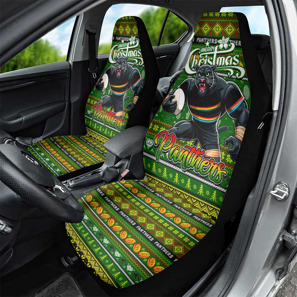 Panthers Rugby Xmas Car Seat Cover Australia NRL Mascot