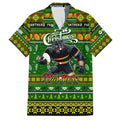 Personalized Panthers Rugby Xmas Hawaiian Shirt Australia NRL Mascot