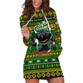 Personalized Panthers Rugby Xmas Hoodie Dress Australia NRL Mascot