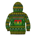 Personalized Panthers Rugby Xmas Kid Hoodie Australia NRL Mascot