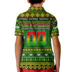 Personalized Panthers Rugby Xmas Kid Polo Shirt Australia NRL Mascot