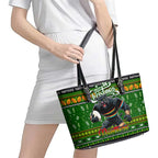 Panthers Rugby Xmas Leather Tote Bag Australia NRL Mascot