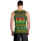 Personalized Panthers Rugby Xmas Men Tank Top Australia NRL Mascot