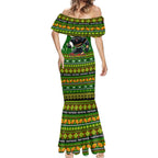 Personalized Panthers Rugby Xmas Mermaid Dress Australia NRL Mascot