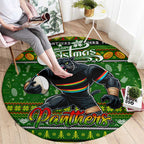 Panthers Rugby Xmas Round Carpet Australia NRL Mascot