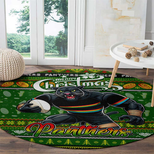 Panthers Rugby Xmas Round Carpet Australia NRL Mascot