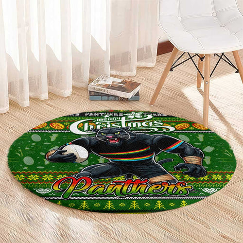 Panthers Rugby Xmas Round Carpet Australia NRL Mascot