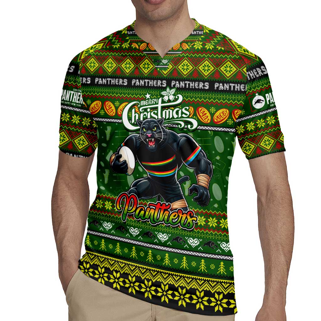 Personalized Panthers Rugby Xmas Rugby Jersey Australia NRL Mascot