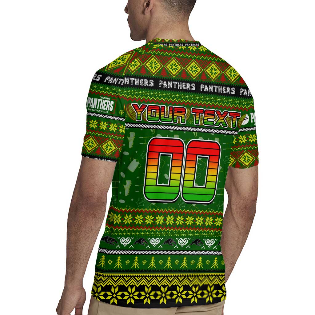 Personalized Panthers Rugby Xmas Rugby Jersey Australia NRL Mascot