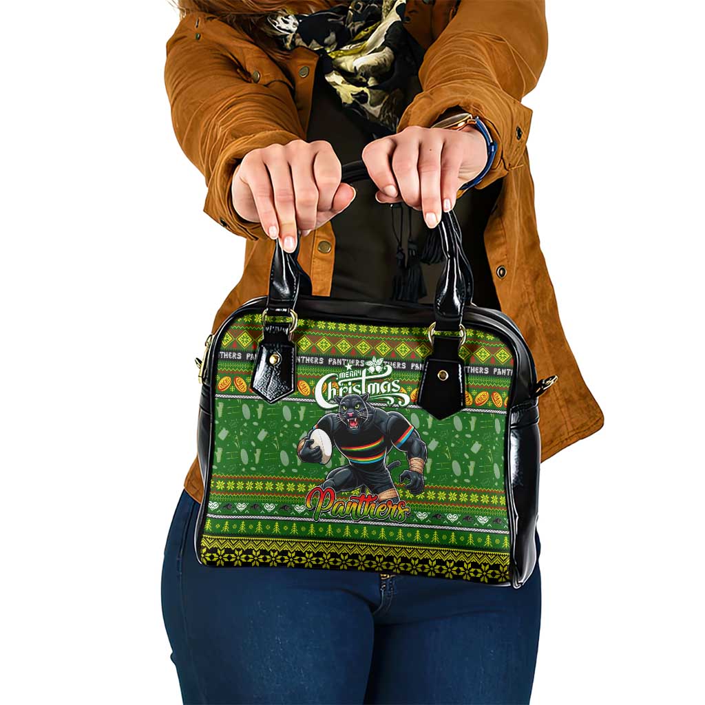 Panthers Rugby Xmas Shoulder Handbag Australia NRL Mascot