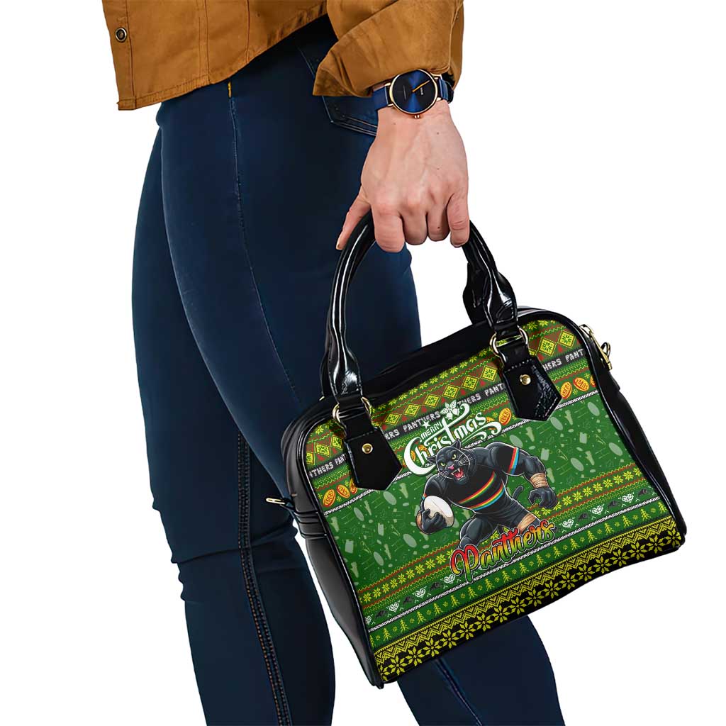 Panthers Rugby Xmas Shoulder Handbag Australia NRL Mascot