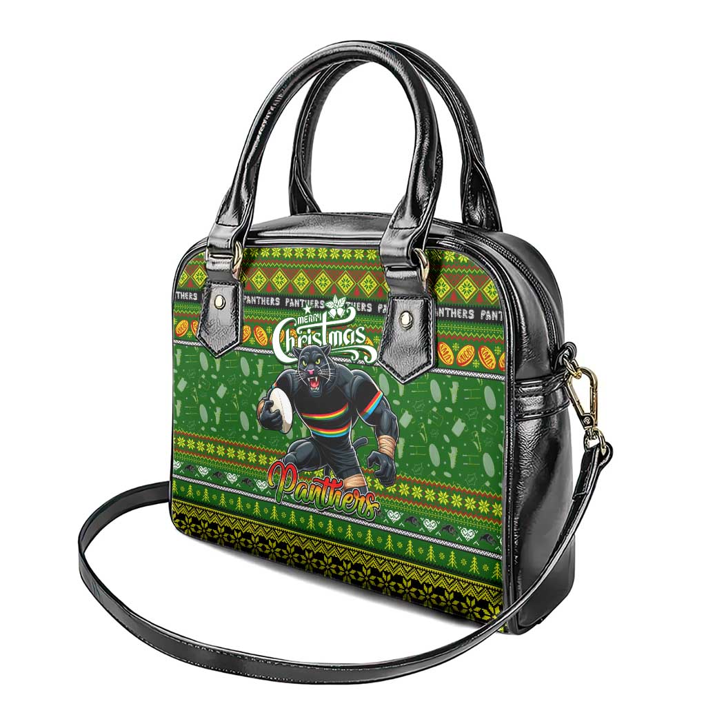 Panthers Rugby Xmas Shoulder Handbag Australia NRL Mascot
