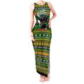 Personalized Panthers Rugby Xmas Tank Maxi Dress Australia NRL Mascot