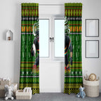 Panthers Rugby Xmas Window Curtain Australia NRL Mascot