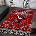 Dragons Rugby Xmas Area Rug Australia NRL Mascot