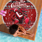 Dragons Rugby Xmas Beach Blanket Australia NRL Mascot