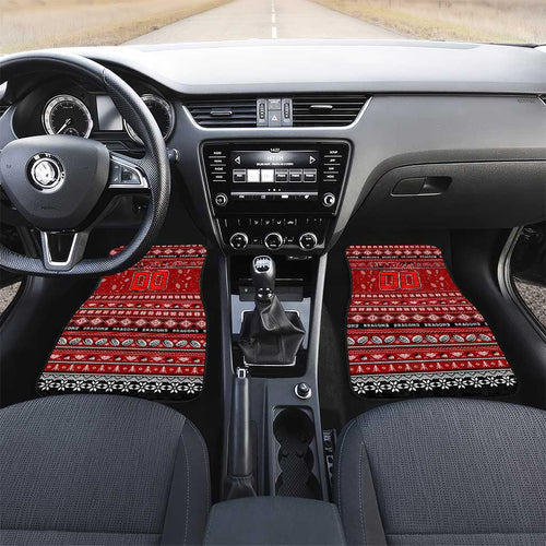 Dragons Rugby Xmas Car Mats Australia NRL Mascot