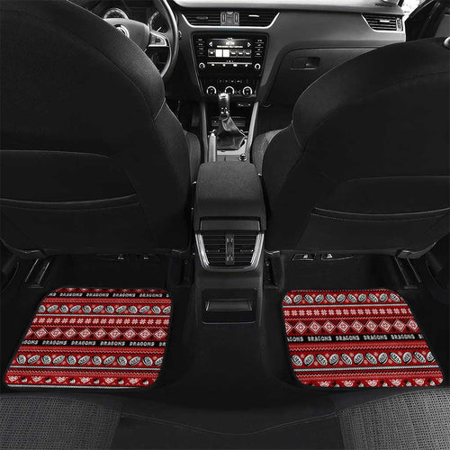 Dragons Rugby Xmas Car Mats Australia NRL Mascot