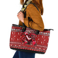 Dragons Rugby Xmas Leather Tote Bag Australia NRL Mascot