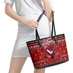 Dragons Rugby Xmas Leather Tote Bag Australia NRL Mascot