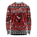 Personalized Dragons Rugby Xmas Long Sleeve Shirt Australia NRL Mascot