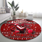 Dragons Rugby Xmas Round Carpet Australia NRL Mascot