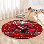 Dragons Rugby Xmas Round Carpet Australia NRL Mascot