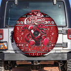 Dragons Rugby Xmas Spare Tire Cover Australia NRL Mascot