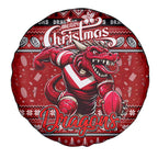 Dragons Rugby Xmas Spare Tire Cover Australia NRL Mascot