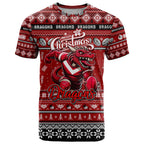 Personalized Dragons Rugby Xmas T Shirt Australia NRL Mascot