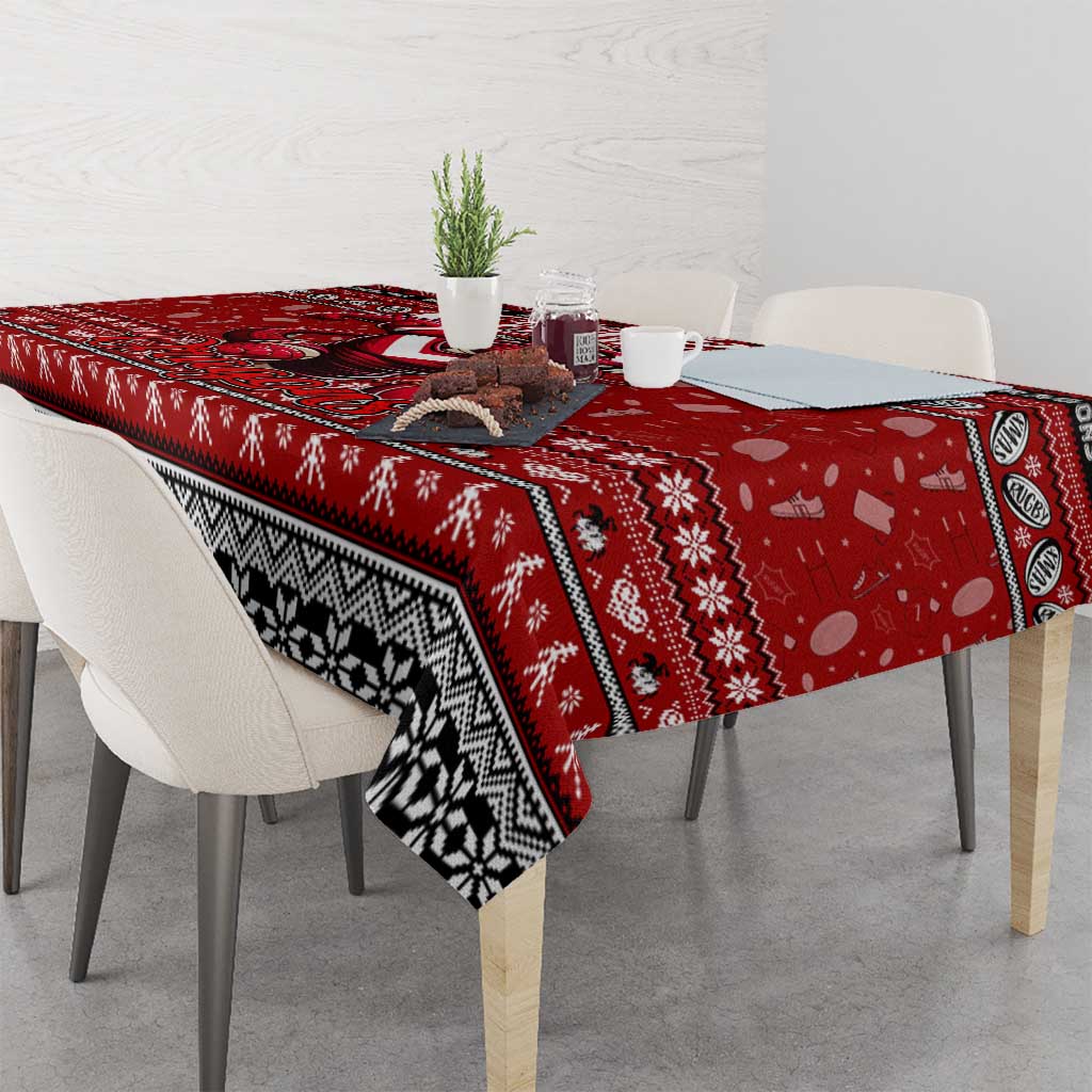 Dragons Rugby Xmas Tablecloth Australia NRL Mascot