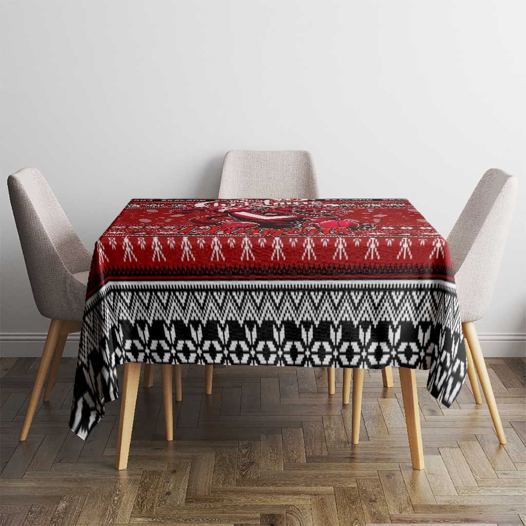 Dragons Rugby Xmas Tablecloth Australia NRL Mascot