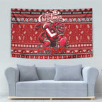 Dragons Rugby Xmas Tapestry Australia NRL Mascot