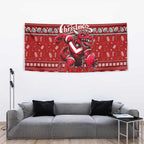 Dragons Rugby Xmas Tapestry Australia NRL Mascot