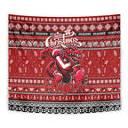 Dragons Rugby Xmas Tapestry Australia NRL Mascot