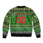 Personalized Rabbitohs Rugby Xmas Bomber Jacket Australia NRL Mascot