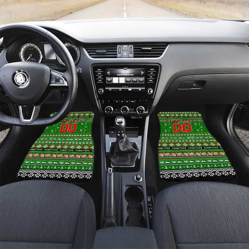 Rabbitohs Rugby Xmas Car Mats Australia NRL Mascot